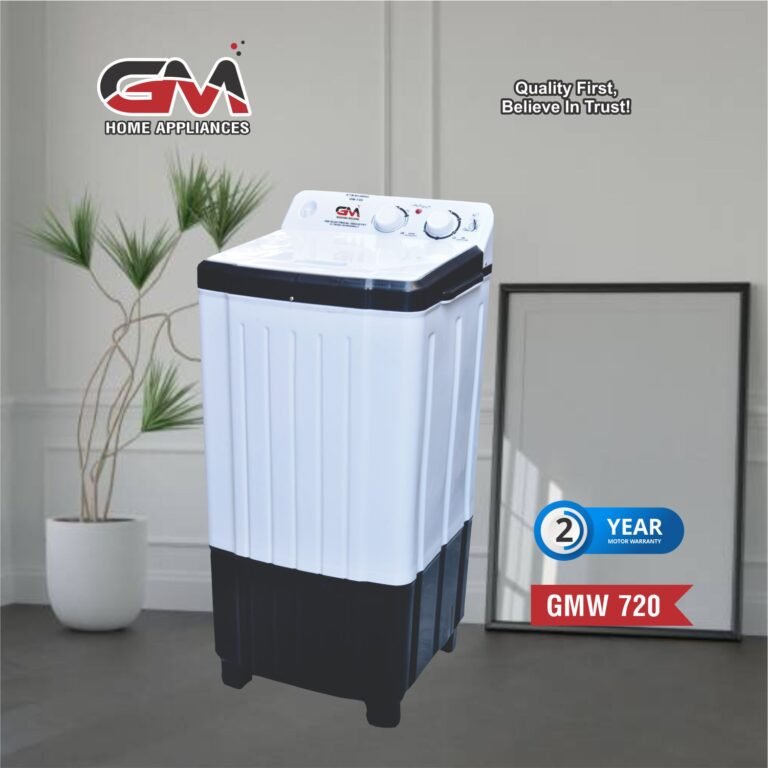 Washing Machine GMW-720 White Black